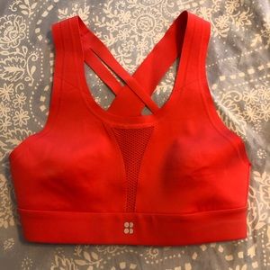 All Train Sports Bra Bright Red High Impact